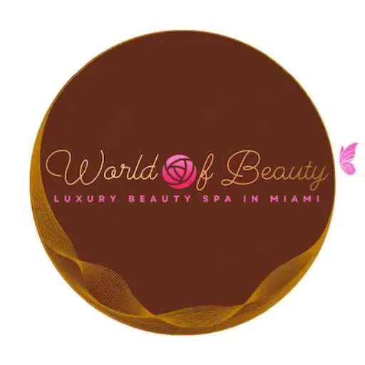 Laser Hair removal Logo Miami world of beauty
